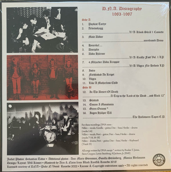 DNA (16) : Discography 1983 - 1987 (LP, Comp)